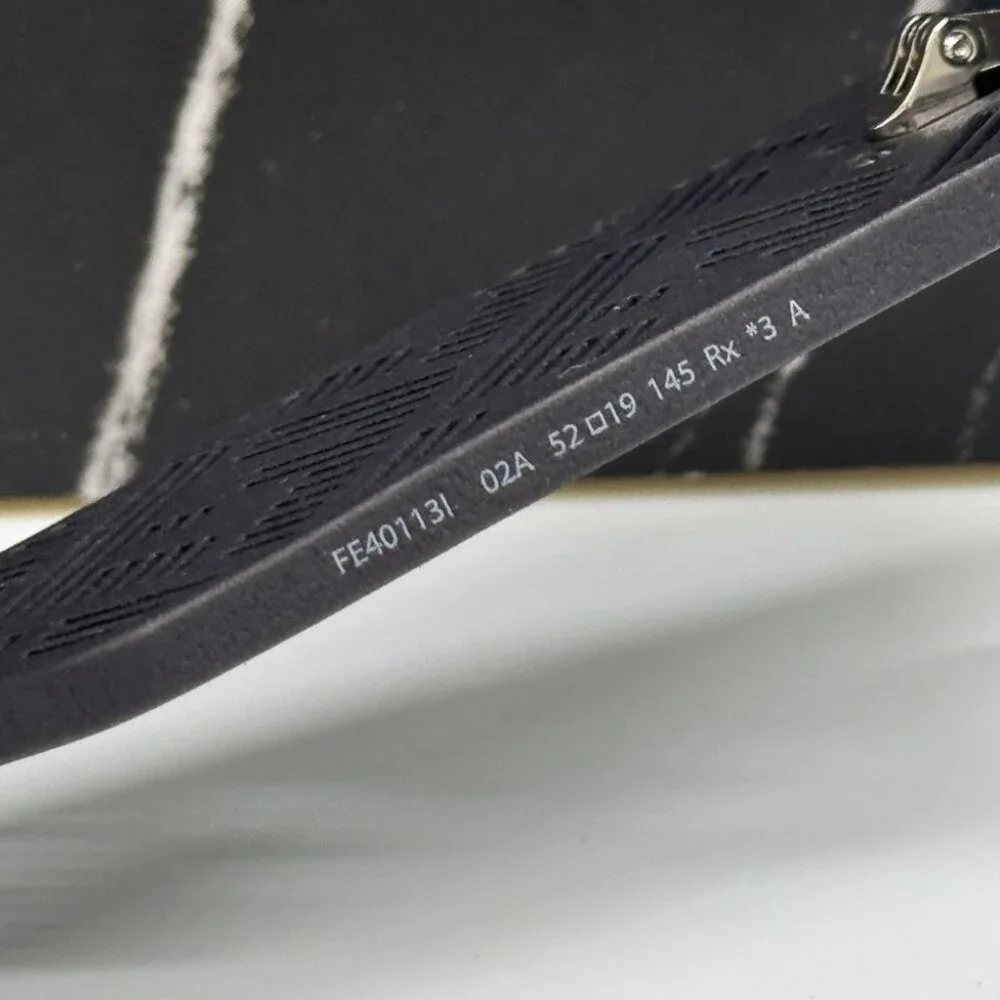 NEW FE40113I 02A FENDI SUNGLASSES MATTE BLACK UNISEX EYEWEAR FENDI